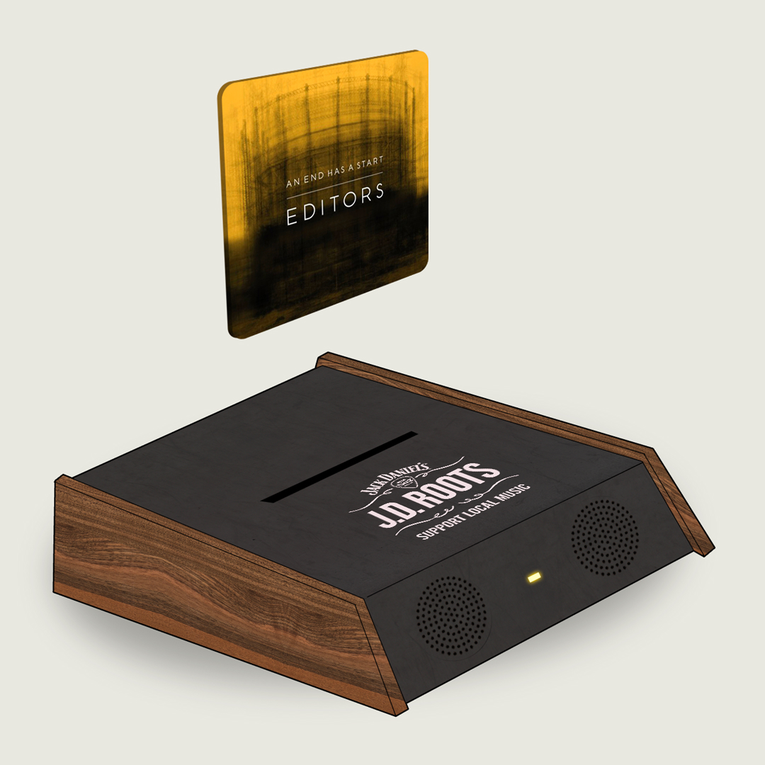 JD Roots Trackmat player concept